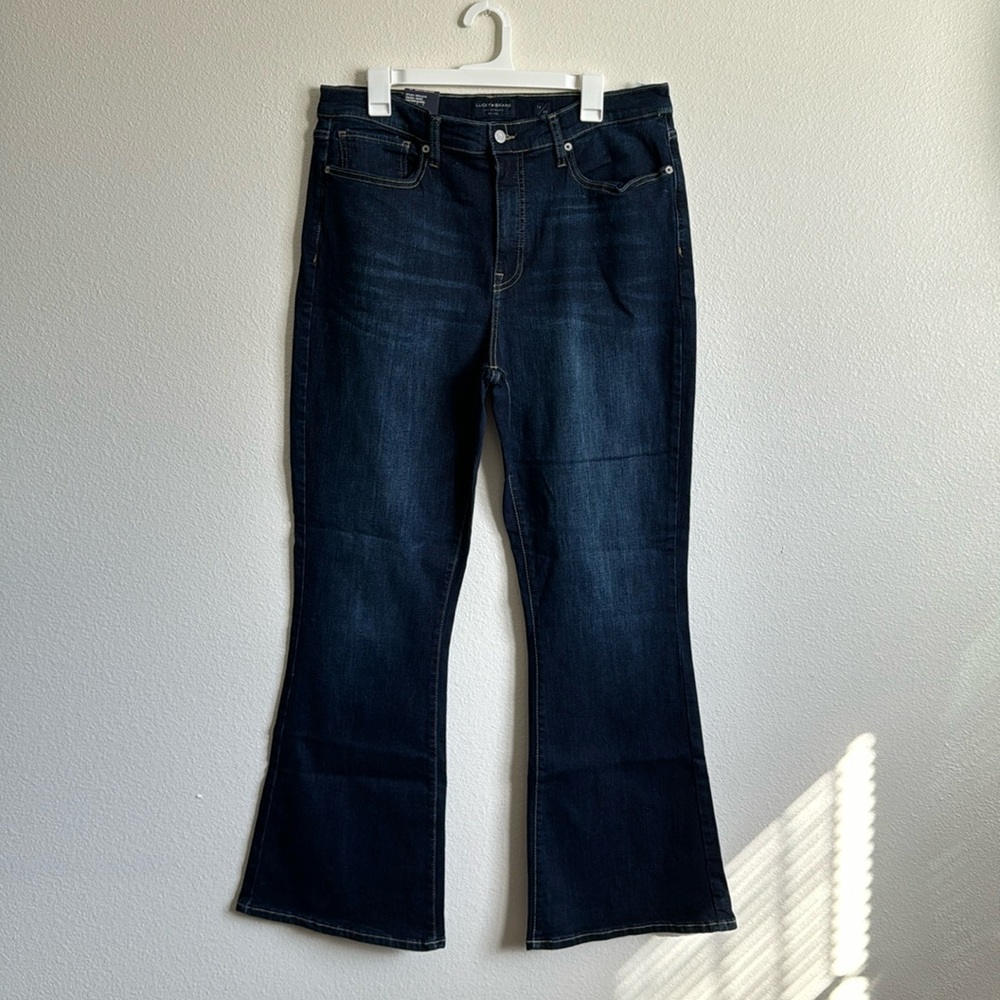 Lucky brand high rise flare jeans